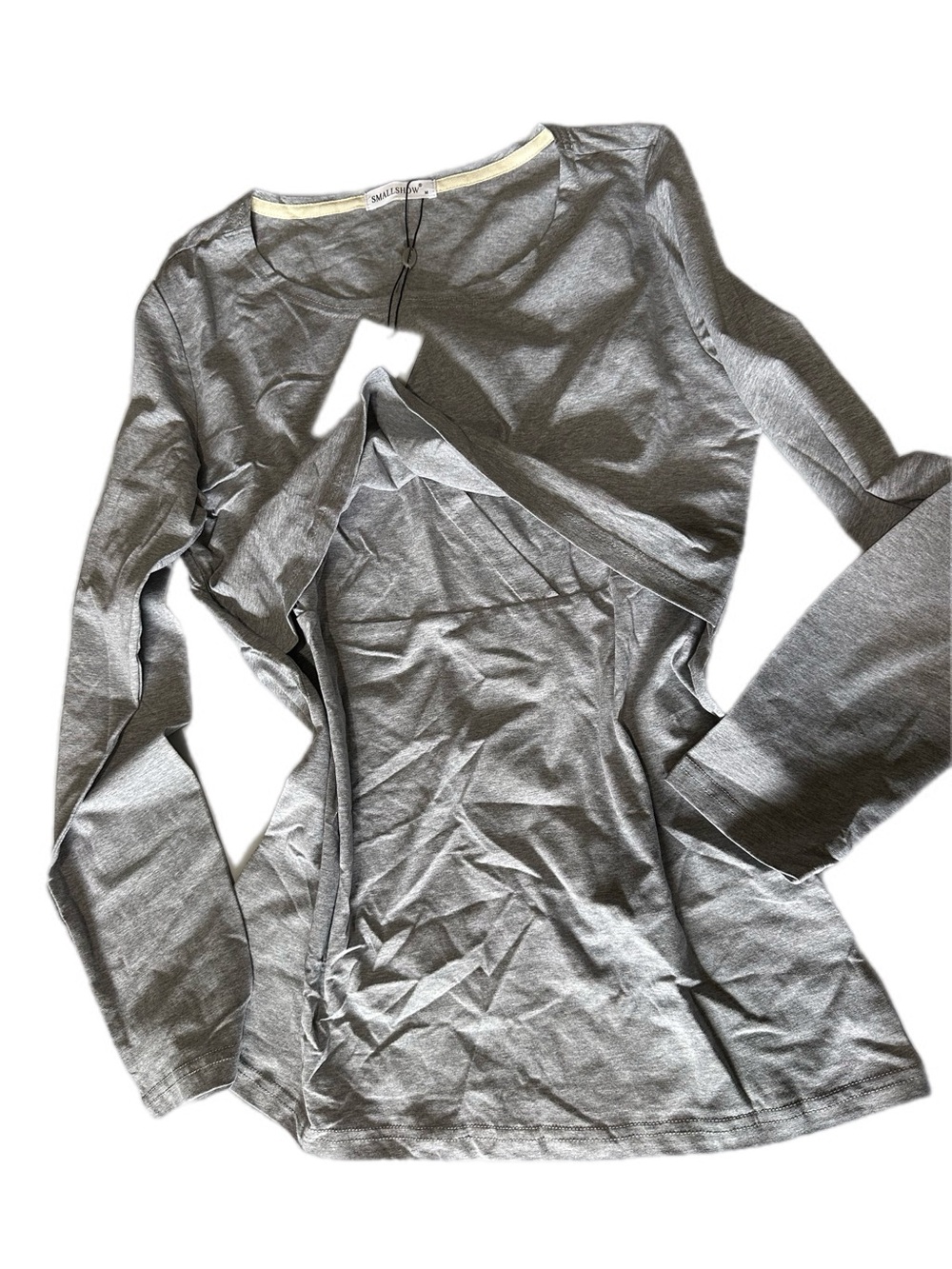 Long sleeve nursing tops